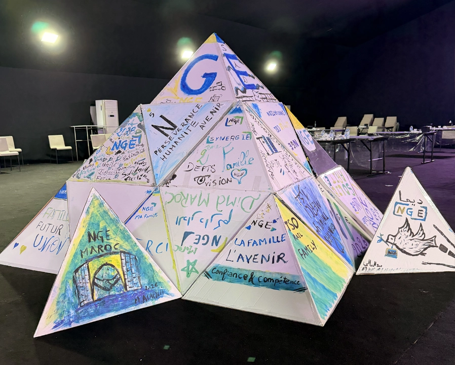 pyramid team building